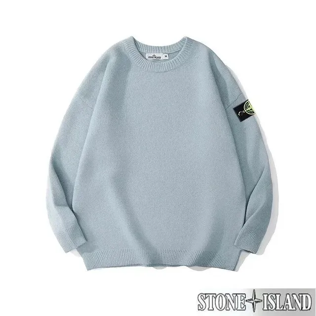 Stone Island Knit Sweater Light Grey