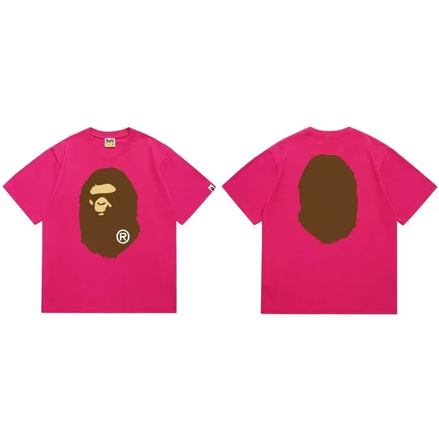 BAPE Shark Tee Ape Head Print