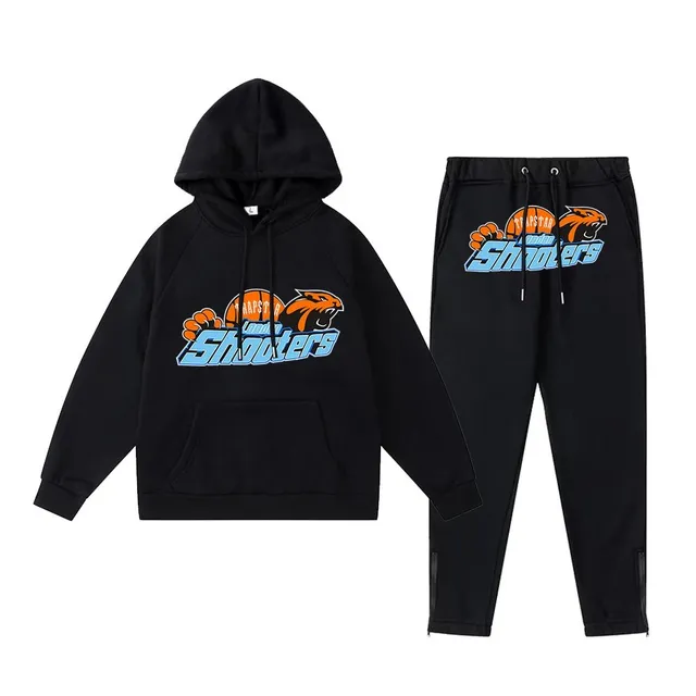 Hoodie and Joggers Set Shooters Graphic