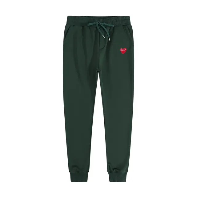 Comme des Garçons Jogger Pants Heart Logo