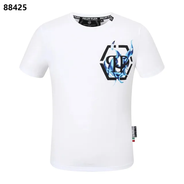 Philipp Plein Graphic T-Shirt Flame Logo
