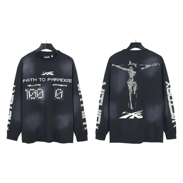 650 long sleeve washed black
