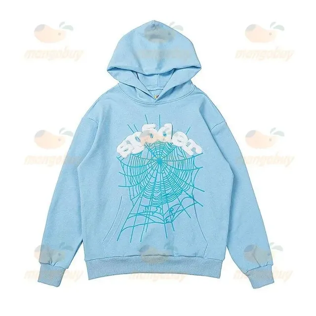 Sp5der Hoodie Spider Web Graphic