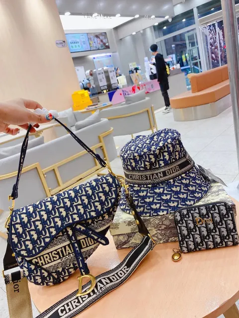 Dior Saddle Bag Oblique Print