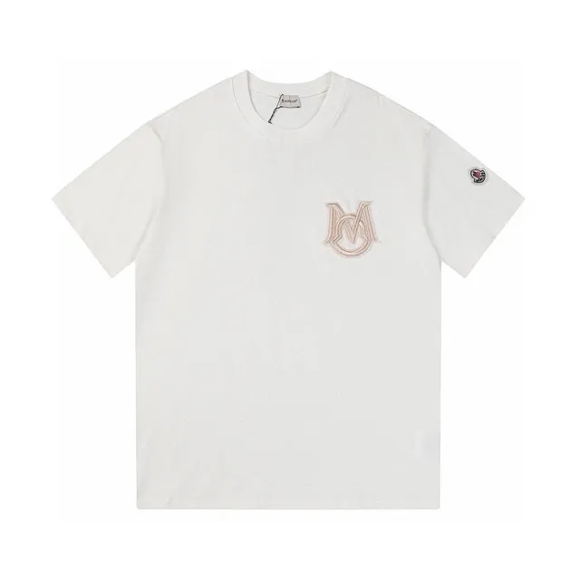 Moncler Logo T-Shirt Embroidered M