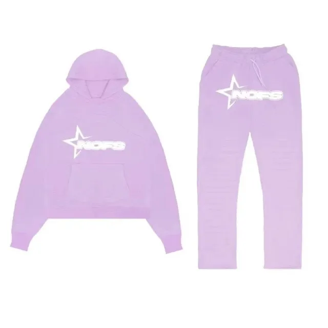 NOFS Hoodie and Joggers Set Star Logo