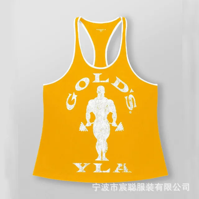 Gold's Gym Racerback Tank Top Golds Gym Logo