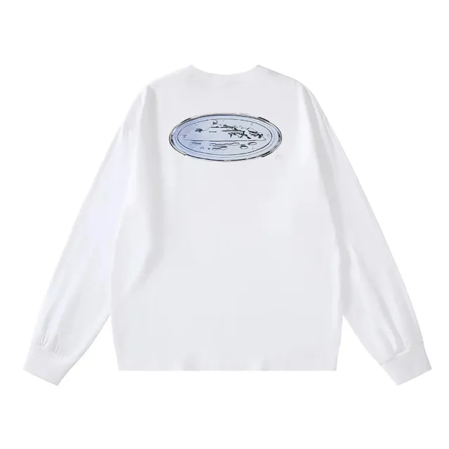 Broken Planet Long Sleeve Tee Chrome Logo