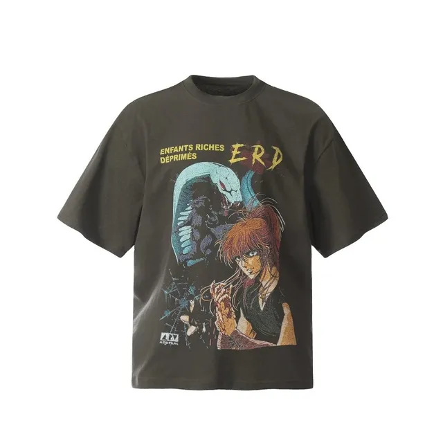 Enfants Riches Déprimés Graphic Tee ERD Anime Print