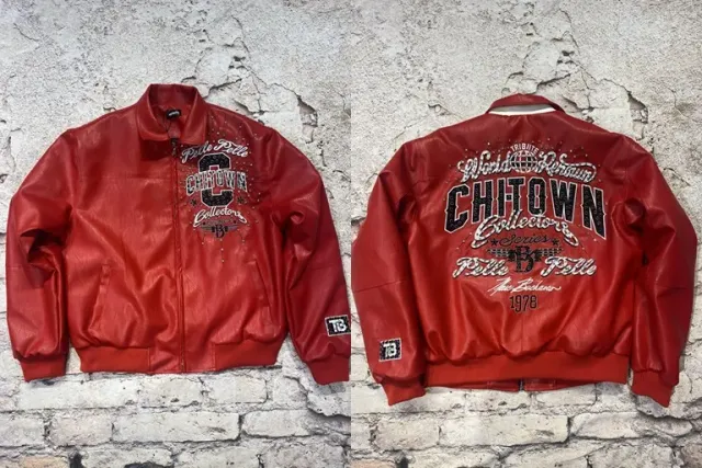 Pelle Pelle Leather Bomber Jacket Chitown Collection