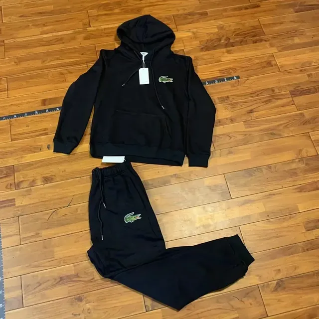 Lacoste Hoodie and Joggers Set Classic Croc Logo