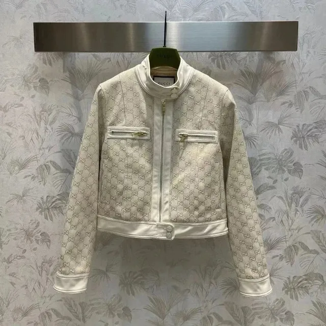 Gucci GG Monogram Jacket Off-White
