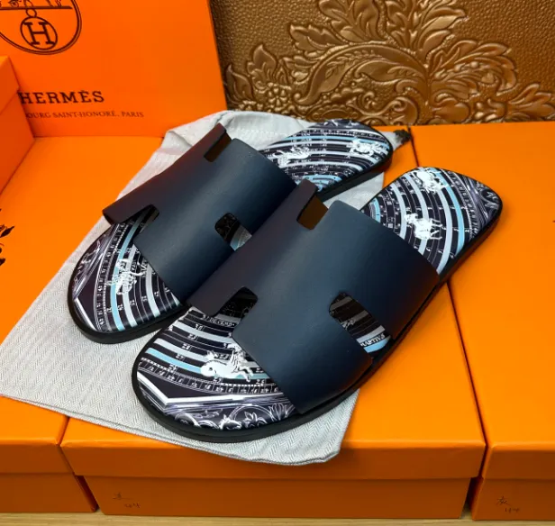 Hermès Oran Slide Printed