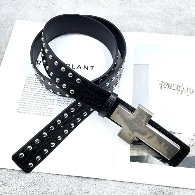 [enlarged cross 122cm] crow ch holy sword heart belt