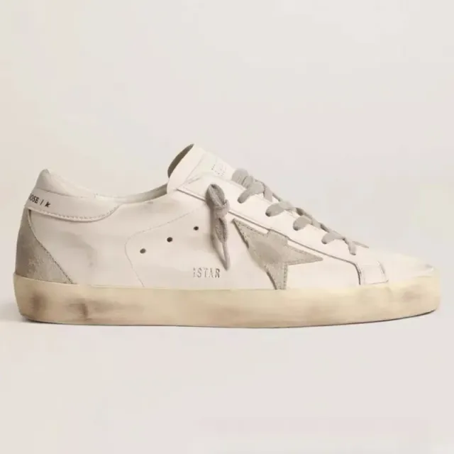 Golden Goose Superstar Distressed White