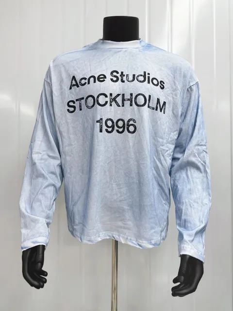 Acne Studios Long-Sleeve Tee Stockholm 1996 Print