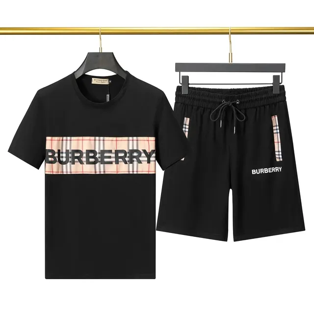 Burberry Logo Tape Set Check Stripe