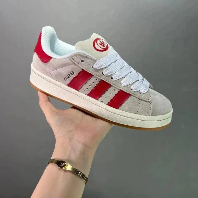 Adidas Campus Grey Red