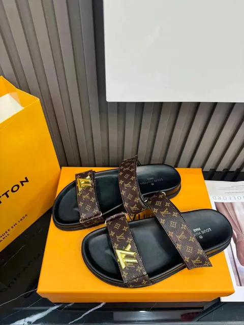 Louis Vuitton LV Slide Sandal Monogram Canvas