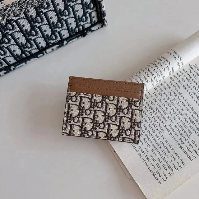 Dior Card Holder Oblique Print
