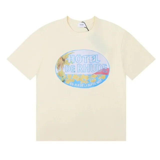 Hotel de Rhude Tee Oval Palm Print