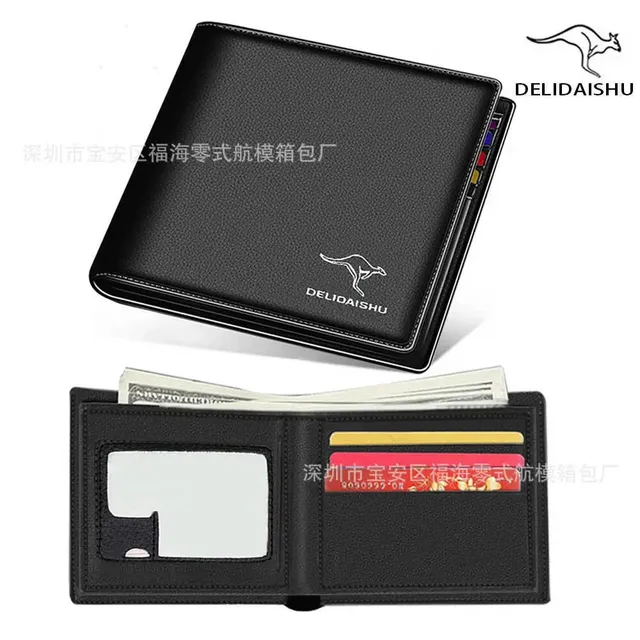 Lacoste Bifold Wallet Kangaroo Logo