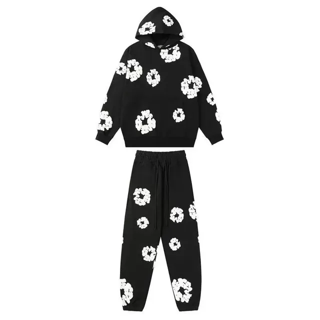 Gallery Dept. Floral Print Hoodie and Joggers Set All-Over Floral