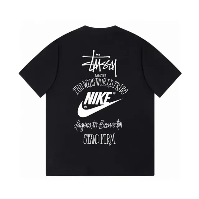 Stüssy × Nike t shirts Salutes The Wide World Tribe