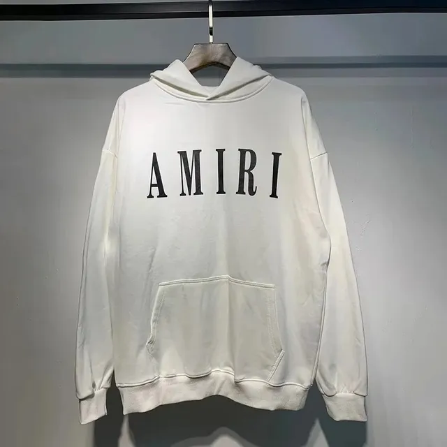 Amiri Hooded Sweatshirt Logo Print