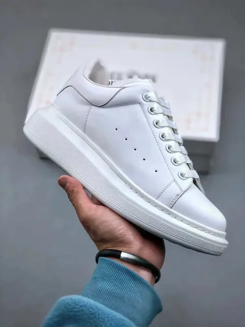Alexander McQueen Oversized Sneaker Triple White