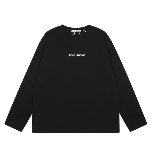 Acne Studios Long-Sleeve Tee Logo Print
