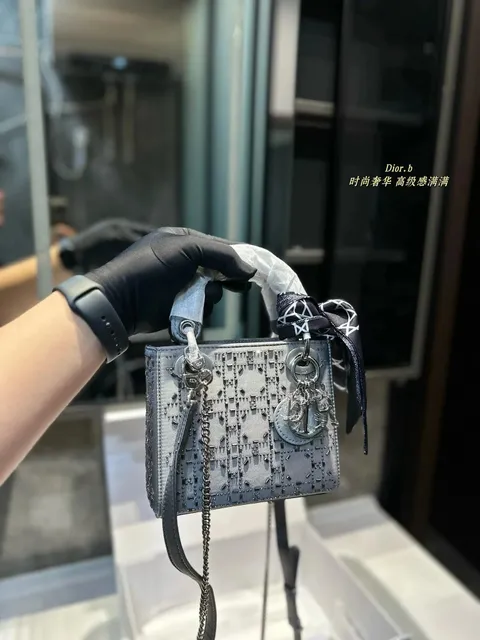 Lady Dior Embroidered