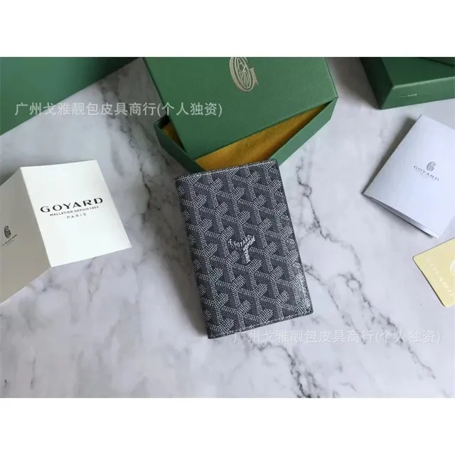 Goyard Wallet Goyardine Canvas