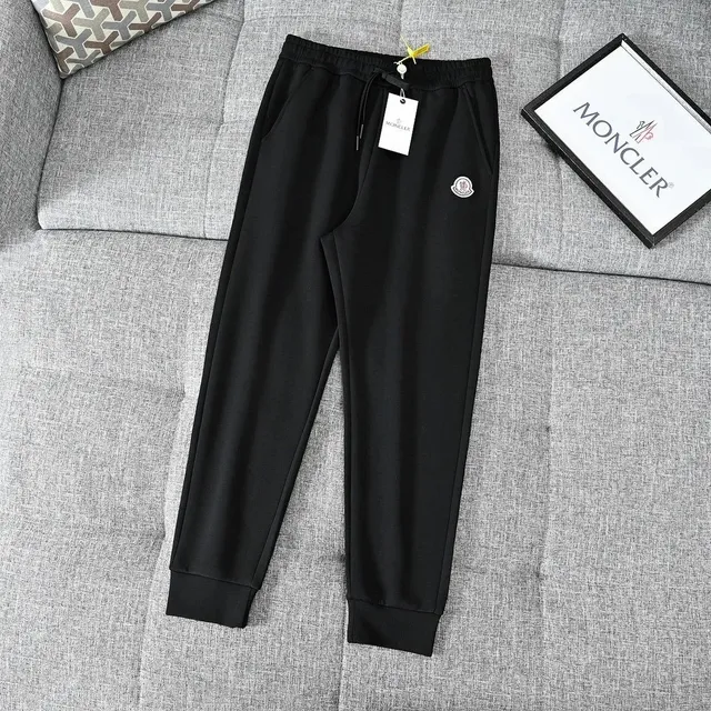 Moncler Jogger Pants Logo Embroidered