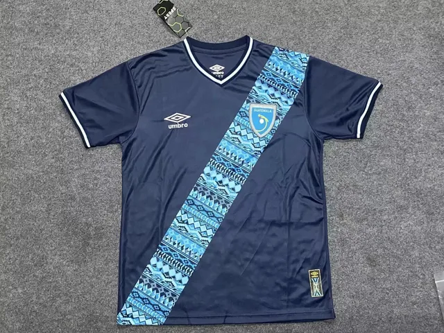 Umbro Guatemala National Team Jersey Aztec Pattern