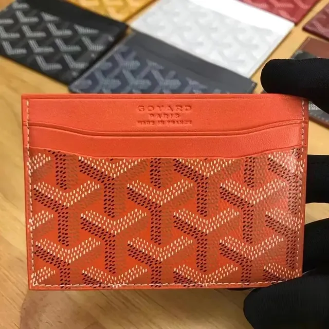Goyard Card Holder Monogram Canvas