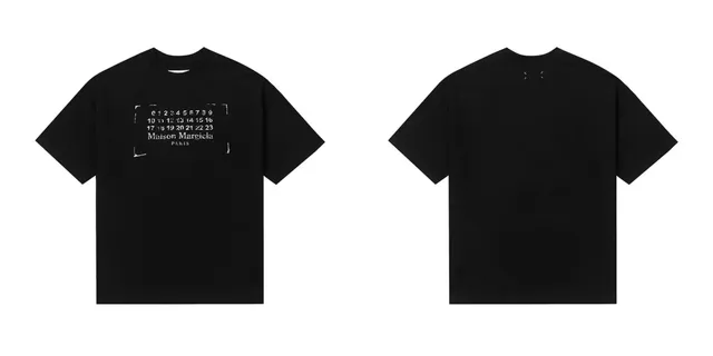 Maison Margiela T-Shirt Number Print