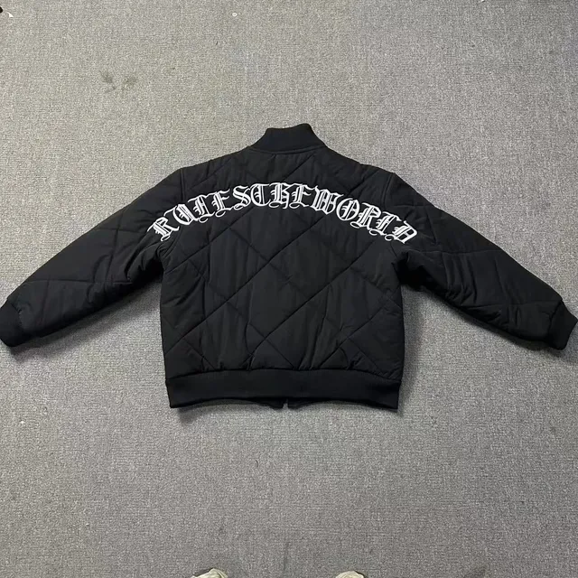 Broken Planet Quilted Bomber Jacket