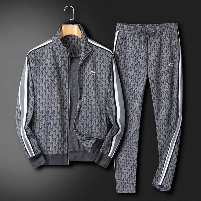 Lacoste Track Suit Diamond Pattern