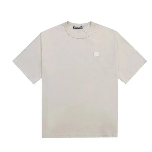 Acne Studios Face Logo T-Shirt Beige
