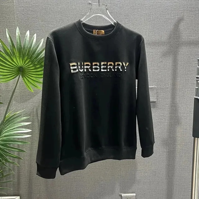 Burberry Crewneck Sweatshirt Metallic Logo