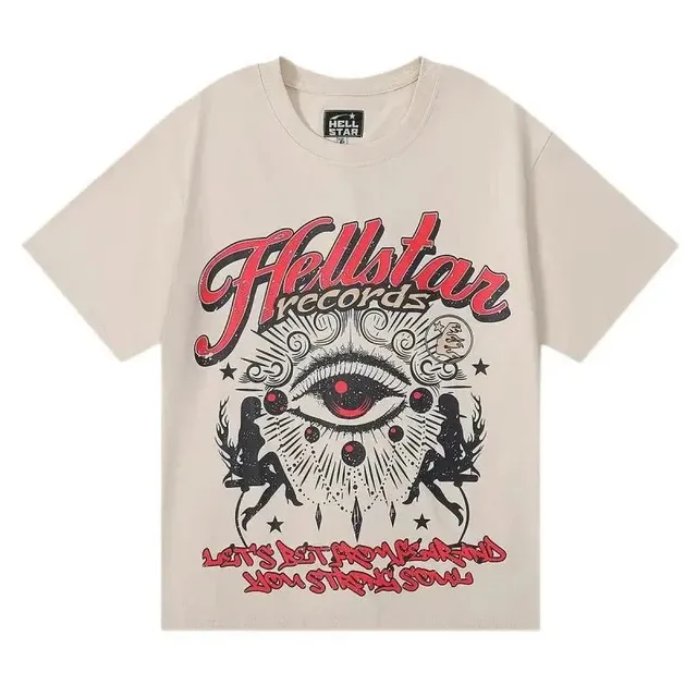 Graphic Tee Hellstar Records Eye Print