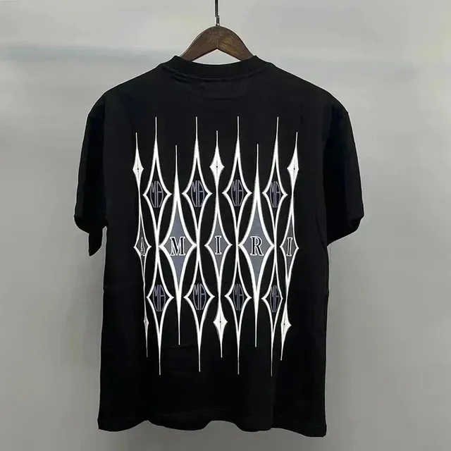 Amiri Graphic Tee Diamond Logo Print