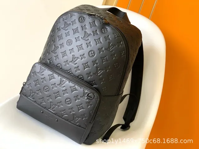 Louis Vuitton Monogram Empreinte Backpack Black