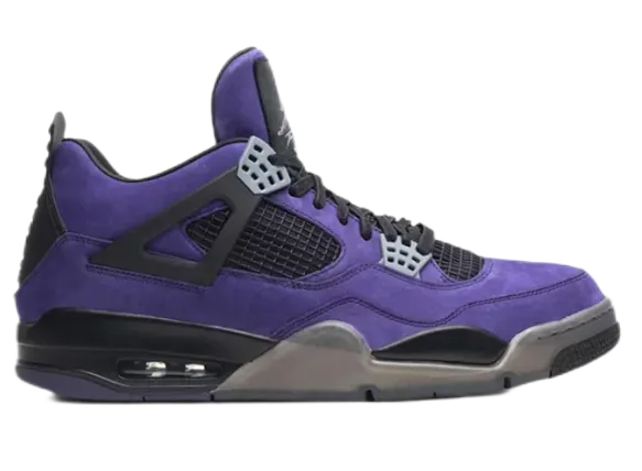 Air Jordan 4 Bred Purple
