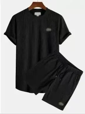 Short Set Ribbed Texture