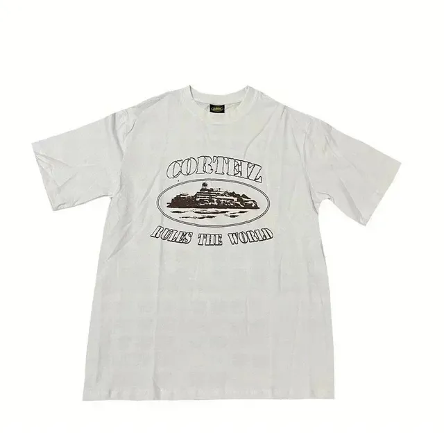 Graphic Tee Corteiz Rules The World
