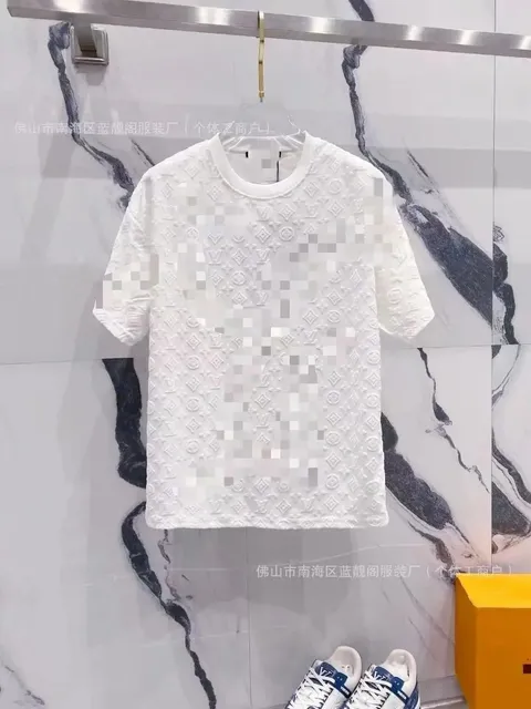 Louis Vuitton Monogram T-Shirt Embossed Logo