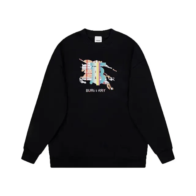 Burberry Crewneck Sweatshirt Equestrian Knight Graphic