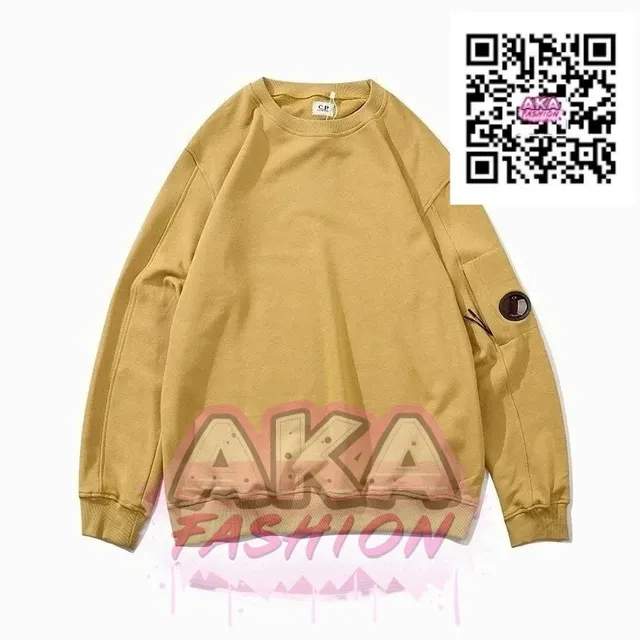 Crewneck Sweatshirt Solid with Patch